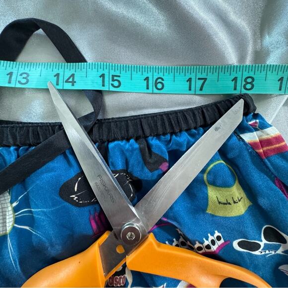 Disco Pants Shiny Satin Festival pants Medium DJ Pants Nicole Miller - Picture 9 of 13